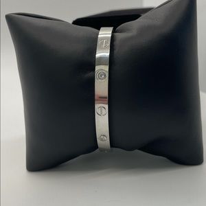 Silver Bangle Bracelet